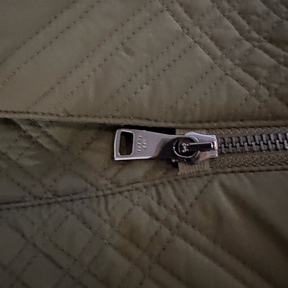 Ted Baker NWT Khaki Padded Midi Wrap Coat - Picture 14 of 14